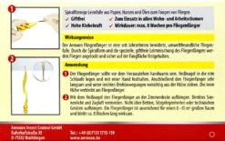 Aeroxon Fliegenfänger - 4 Stück -Gartenbedarf Geschaft Aeroxon20Fliegenfaenger 41330 H01