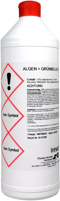 Algen + Grünbelag Entferner - 1 L