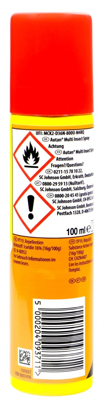 Autan Multi Insect Spray - 100 Ml 2 Autan Multi Insect Spray - 100 Ml – Bild 2