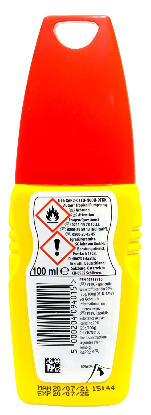 Autan Tropical Mückenschutz - 100 Ml 2 Autan Tropical Mückenschutz - 100 Ml – Bild 2
