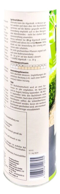 Compo Algenkalk Für Buchsbäume - 1 Kg -Gartenbedarf Geschaft Compo20Algenkalk 34607 H02