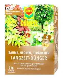 Compo Bäume, Hecken, Sträucher Langzeit-Dünger - 2 Kg