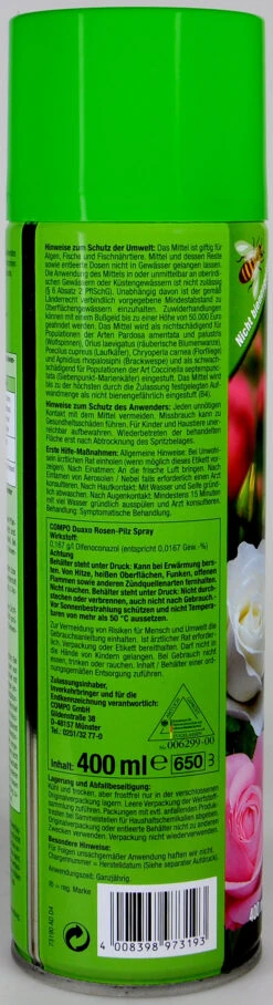 Compo Duaxo Rosen-Pilz-Spray - 400 Ml 5 Compo Duaxo Rosen-Pilz-Spray - 400 Ml -Gartenbedarf Geschaft Compo20Duaxo20Rosen Pilz frei 31333 H02