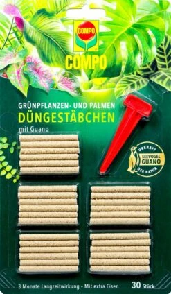 Ausgewählte Produkte 9 Compo Grünpflanzen- Und Palmen Düngestäbchen Mit Guano - 30 Stück