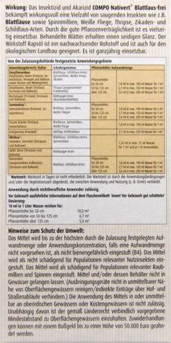 Compo Nativert Blattlaus-frei - 0,5 L -Gartenbedarf Geschaft Compo20Nativert20Blattlausfrei 33812 H01