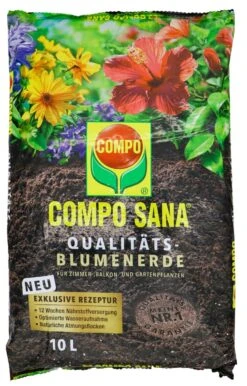 Compo Sana Qualitäts-Blumenerde - 10 L
