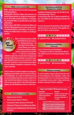 Compo Spezialdünger Rhodo- Und Hortensien Vital - 1 Kg 6 Compo Spezialdünger Rhodo- Und Hortensien Vital - 1 Kg -Gartenbedarf Geschaft Compo20Spezialduenger20Rhodo 20und20Horstensien20Vital 31830 H01