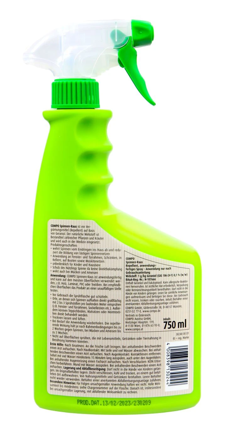 Compo Spinnen-Raus - 0,75 L 2 Compo Spinnen-Raus - 0,75 L – Bild 2
