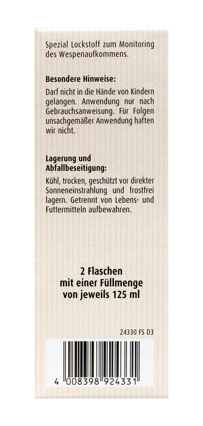 Compo Wespen-Falle N Nachfüller - 2 Stück 3 Compo Wespen-Falle N Nachfüller - 2 Stück – Bild 3