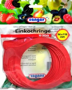 Sänger Einkochringe 96 X 118 Mm - 10 Stück