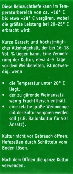 Kitzinger Hefe Bernkastel - 20 Ml -Gartenbedarf Geschaft Kitzinger20Hefe20Bernkastel 15121 L01