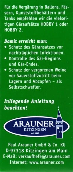 Kitzinger Reinzucht-Hefe Bordeaux - 20 Ml -Gartenbedarf Geschaft Kitzinger20Reinzuchthefe 15123 H01