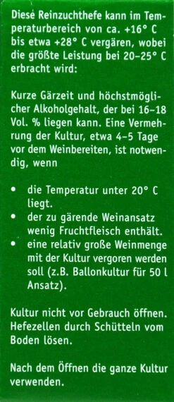 Kitzinger Hefe Liebfraumlich - 20 Ml -Gartenbedarf Geschaft Kitzinger Hefe Liebfraumilch 15117 L01