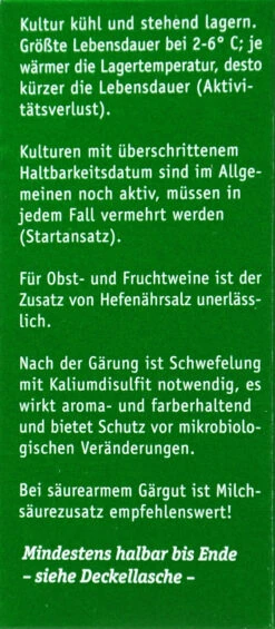 Kitzinger Hefe Liebfraumlich - 20 Ml -Gartenbedarf Geschaft Kitzinger Hefe Liebfraumilch 15117 R01