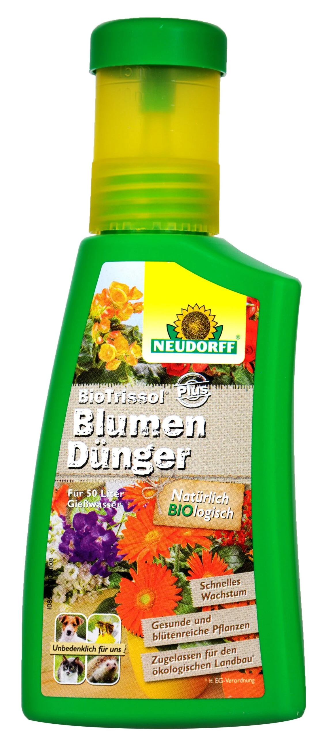 Neudorff Bio Trissol Plus Blumendünger - 0,25 L 1 Neudorff Bio Trissol Plus Blumendünger - 0,25 L