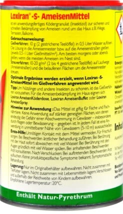Neudorff Loxiran - S - Ameisenmittel - 100 G -Gartenbedarf Geschaft Neudorff20Loxiran20 S 20Ameisen20Mittel 36210 H01