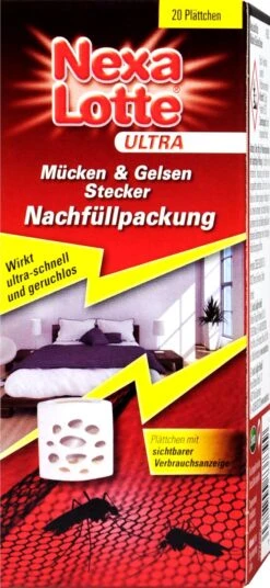 Nexa Lotte Mücken- Und Gelsenstecker Ultra Nachfüllpack - 20 Stück