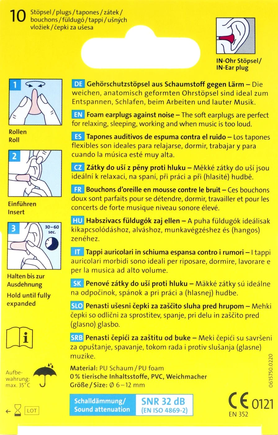 Ohropax Soft - 10 Stück 2 Ohropax Soft - 10 Stück – Bild 2