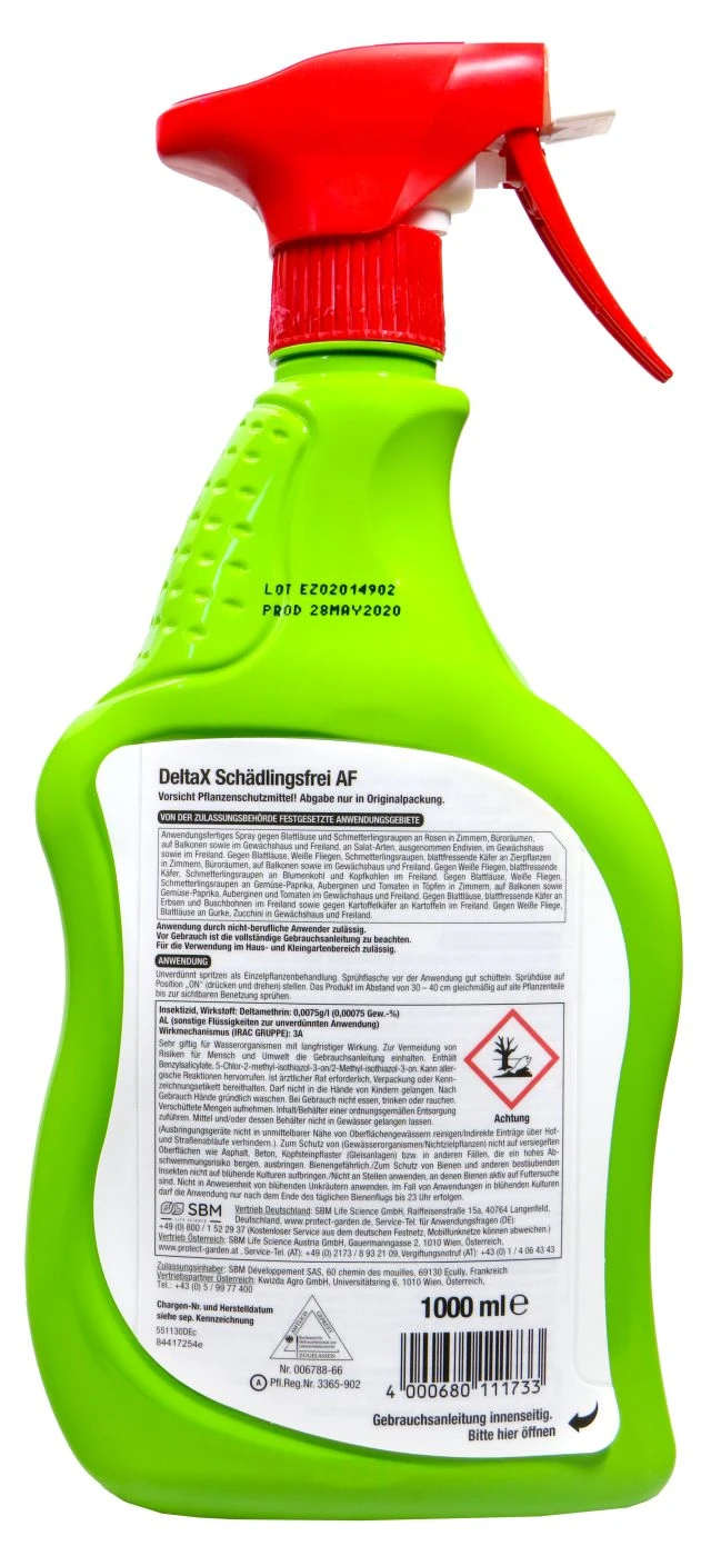 Protect Garden Deltax Schädlingsfrei AF, 1,0 L 2 Protect Garden Deltax Schädlingsfrei AF, 1,0 L – Bild 2