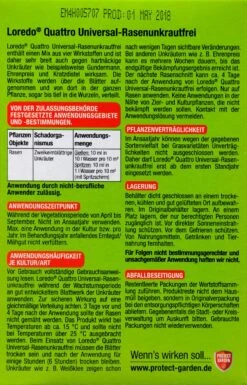 Protect Garden Loredo Quattro Univ.Rasenunkrautfrei - 100 Ml -Gartenbedarf Geschaft Protect20Garden20Loredo20Quattro 33428 H01