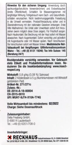 Recozit Ameisenköderdose - 2 Stück -Gartenbedarf Geschaft Recozit20Ameisenkoederdose 37266 L01