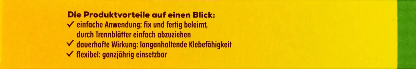 Solabiol Gelbsticker - 10 Stück 4 Solabiol Gelbsticker - 10 Stück – Bild 4