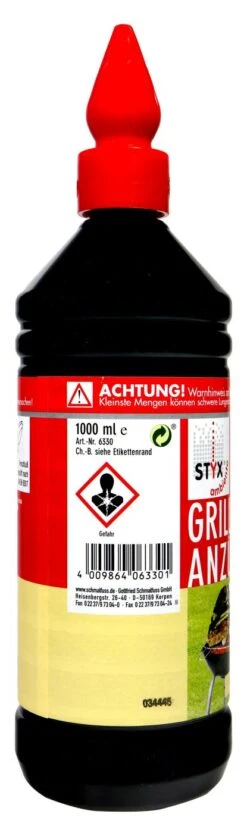 Styx Grillanzünder - 1 L -Gartenbedarf Geschaft Styx20Grillanzuender 43728 H02