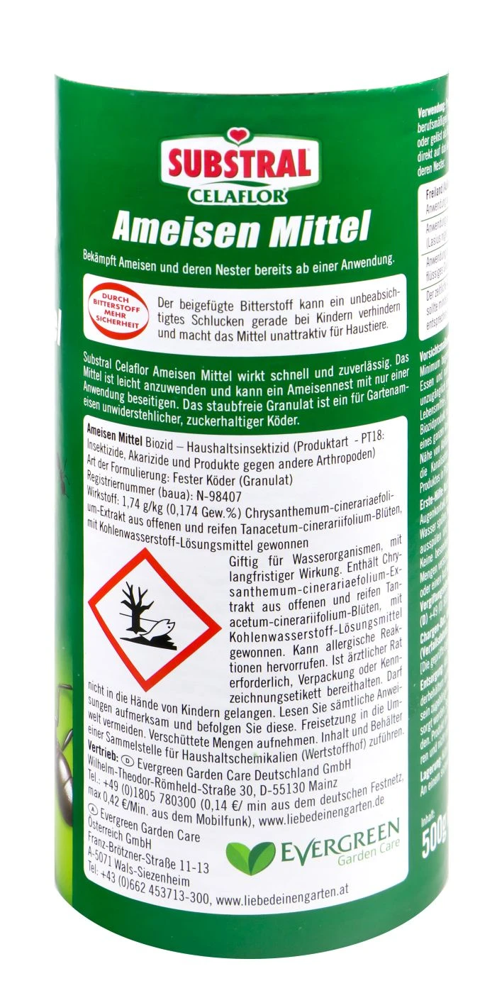 Substral Celaflor Ameisen-Mittel - 0,5 Kg 2 Substral Celaflor Ameisen-Mittel - 0,5 Kg – Bild 2
