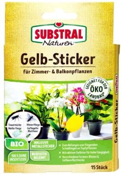 Naturen Bio Gelbstecker - 15 Stück