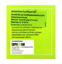 Terrasan Fruchtfliegen-Falle -Gartenbedarf Geschaft terrasan20Fruchtfliegen Falle 34430 H01