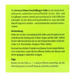 Terrasan Fruchtfliegen-Falle -Gartenbedarf Geschaft terrasan20Fruchtfliegen Falle 34430 R01